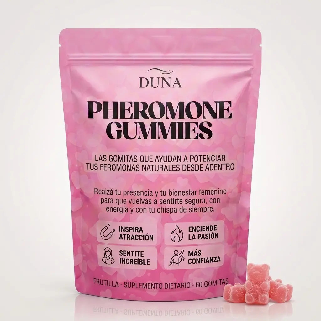 Gomitas con Feromonas - Mayor Deseo Atracción y Confianza