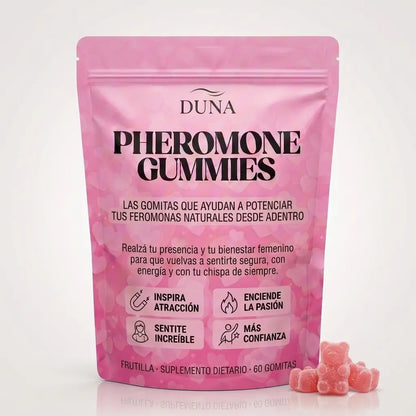 Gomitas con Feromonas - Mayor Deseo Atracción y Confianza