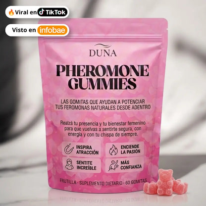 Gomitas con Feromonas - Volvé a sentirte femenina, segura y deseada